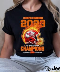 Official Chiefs Kingdom 2023 AFC West Division Champions 8th Straight and Counting Shirt