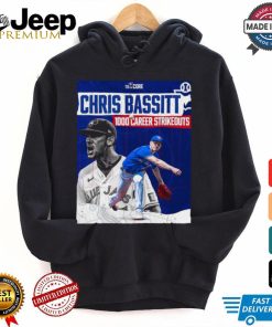 Official Chris Bassitt Toronto Blue Jays 1000 Career Strikeouts shirt