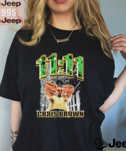 Official Chris Brown Emeralds And Gold Shirt