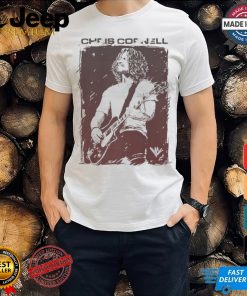 Official Chris Cornell Sketched Guitar shirt