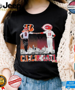 Official Cincinnati Bengals 2024 Joseph Burrow Cincinnati Reds Joey Votto T Shirt