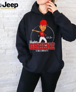 Official Cincinnati Reds Hunter Greene Mlbpa Shirt