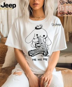 Official Cinnamon sanrio he he T shirt