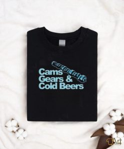 Official Cleetus Mcfarland Merch Shop Cam Gears And Cold Beers New T Shirt