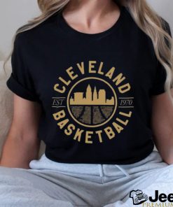 Official Cleveland Basketball Seal T Shirt