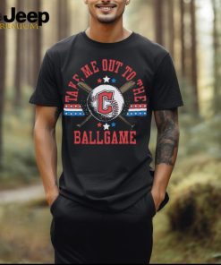 Official Cleveland Guardians baseball Take Me Out To The Ballgame t shirt