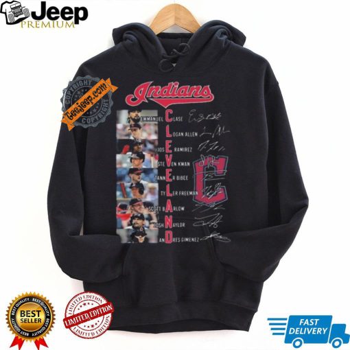 Official Cleveland Indiana Baseball Team True Starting Squad T Shirt