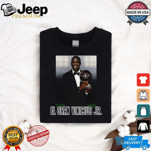 Official Clkbae El Gran Vinicius Jr. Photo t shirt