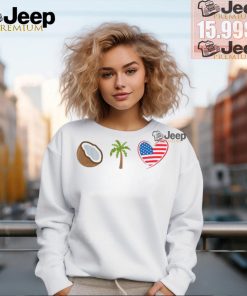 Official Coconut tree meme patriotic Kamala statement usa democrat T shirt