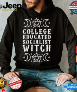 Official College Educated Socialist Witch Shirt