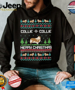 Official Collie Collie Merry Christmas Ugly 2024 Shirt