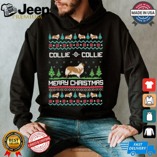 Official Collie Collie Merry Christmas Ugly 2024 Shirt