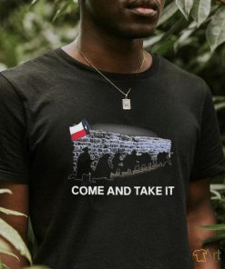 Official Come And Take It Texas Army Razor Wire Shirt