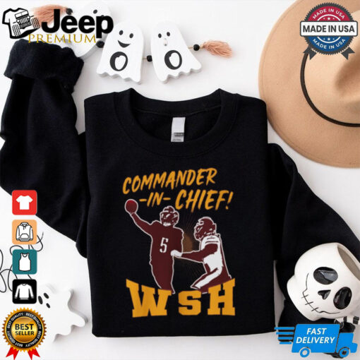 Official Commander – IN – Chief WSH NFL Washington Commanders Kansas City Chiefs t shirt