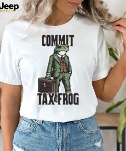 Official Commit tax frog shirt