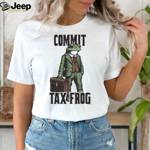 Official Commit tax frog shirt