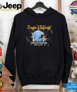 Official Congratulations Travis Hunter Heisman Shirt