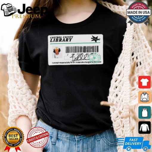 Official Control Crew Control Library Card Shirt