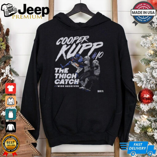 Official Cooper Kupp Los Angeles Rams The Thigh Catch Wide Receiver t shirt