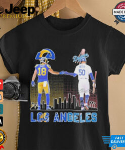 Official Cooper Kupp Los Angeles Rams X Mookie Betts Los Angeles Dodgers Shirt