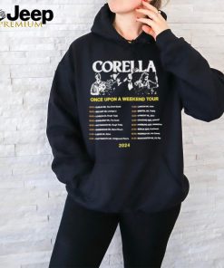 Official Corella Once Upon A Weekend Tour 2024 Shirt