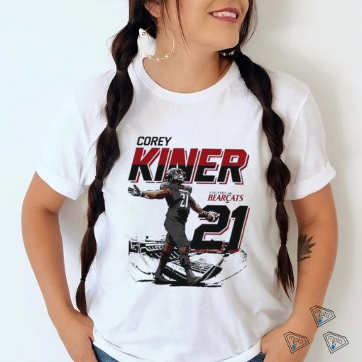 Official Corey Kiner Stadium 21 Cincinnati Bearcats Rugby Shirt