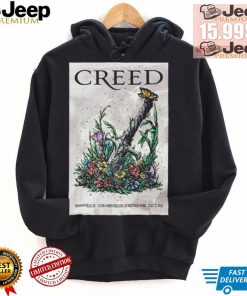 Official Creed Tour In Simpsonville SC On July 23 2024 Poster shirt