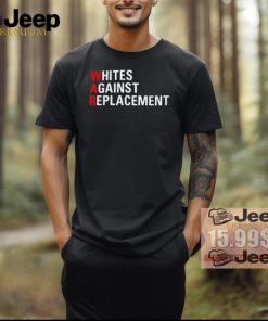 Official Creepy.Org Whites Against Replacement t shirt