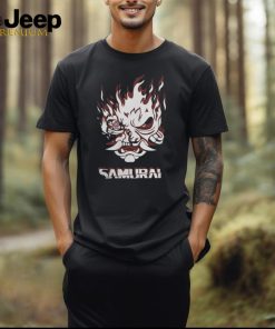 Official Cyberpunk 2077 Samurai Fan Tee Shirt