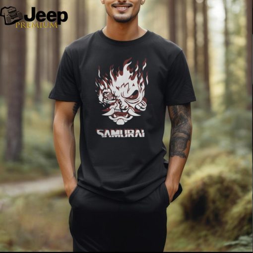 Official Cyberpunk 2077 Samurai Fan Tee Shirt