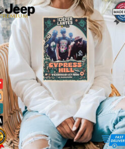 Official Cypress Hill For Les Deferlantes Sud de France 2025 At Le Barcares On Vendredi 27 Juin Shirt