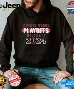 Official Cypress Woods Football Playoffs Wildcats 2024 t shirt