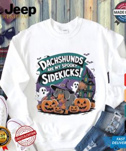 Official Dachshunds Are My Spooky Sidekicks Halloween T shirt