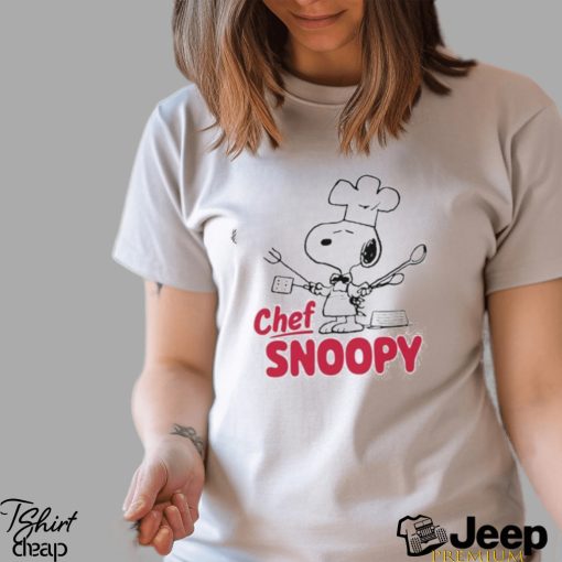 Official Daily Snoopy Juniors’ Peanuts Chef Snoopy Shirt