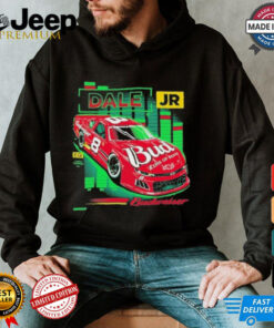 Official Dale Earnhardt Jr. JR Motorsports Official Team Apparel Budweiser Car T Shirt