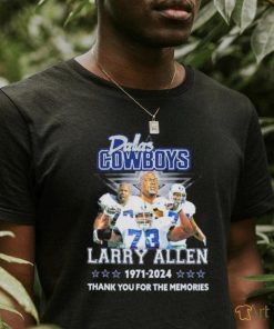 Official Dallas Cowboys Larry Allen 1971 2024 Thank You Legend Shirt