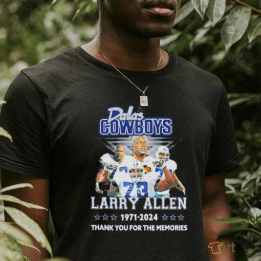 Official Dallas Cowboys Larry Allen 1971 2024 Thank You Legend Shirt