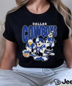 Official Dallas Cowboys Mickey Donald Duck And Goofy Football Team 2024 T shirt