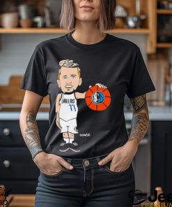 Official Dallas Mavericks Player 77 Luka Doncic caricature shirt