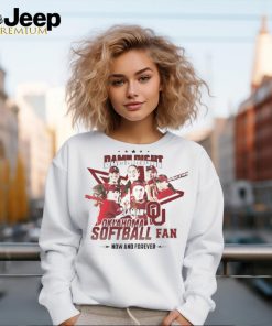 Official Damn Right I Am A Fan Lady Oklahoma Sooners Now And Forever Shirt