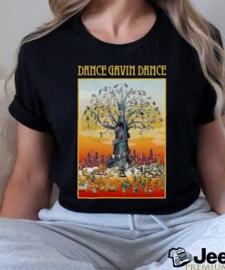 Official Dance Gavin Dance Merch Collage Black Attractive Shirt