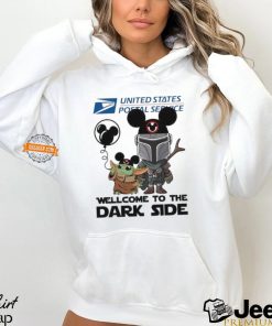 Official Darth Vader and Baby Yoda Mickey Mouse United States Postal Service Welcome To The Dark Side shirt