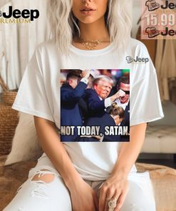 Official David J Harris Jr Donald Trump Not Today Satan 2024 t shirt