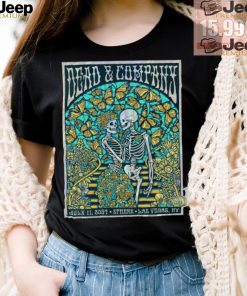 Official Dead And Company Dead Forever Merch Limited White Swirl Foil Poster shirt