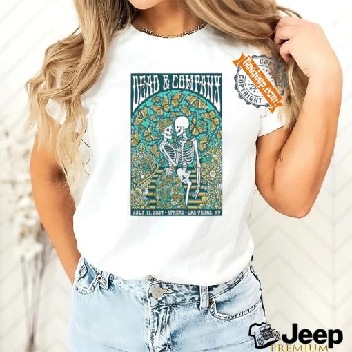 Official Dead & Company In Las Vegas, NV July 11, 2024 Shirt