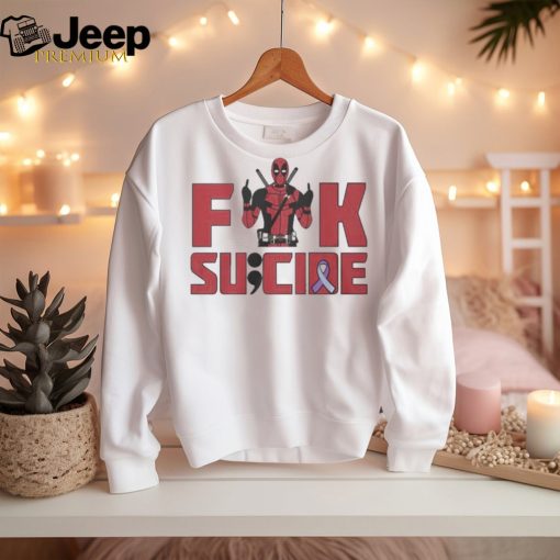 Official Deadpool Fuck Suicide Cancer Shirt