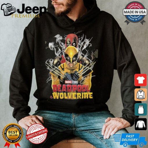 Official Deadpool & Wolverine Siganture Unisex shirt