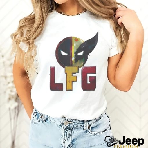 Official Deadpool and Wolverine LFG Watercolor Logo Shirt