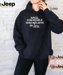 Official Deanna giuliettI wearing music for people who believe in love Joe jonas T shirt