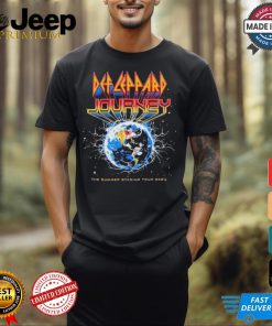 Official Def Leppard And Journey Music The Summer Stadium Tour 2024 Merch Event Shirt